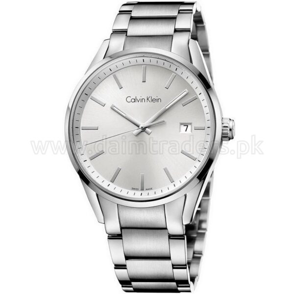 Calvin Klein Formality K4M21146 Silver Dial Steel Quartz Swiss Mens