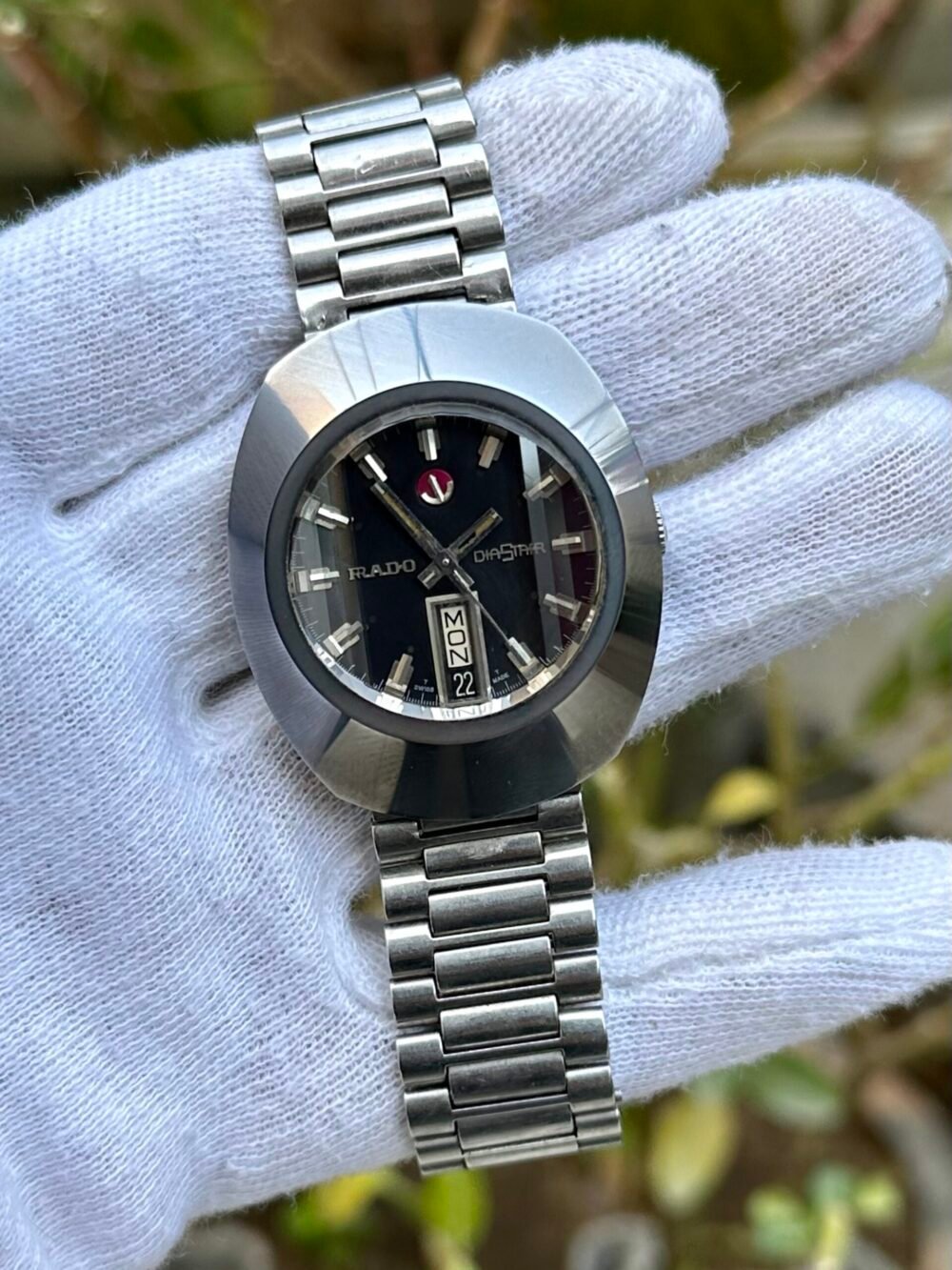 RADO DiaStar Silver vintage Swiss mens