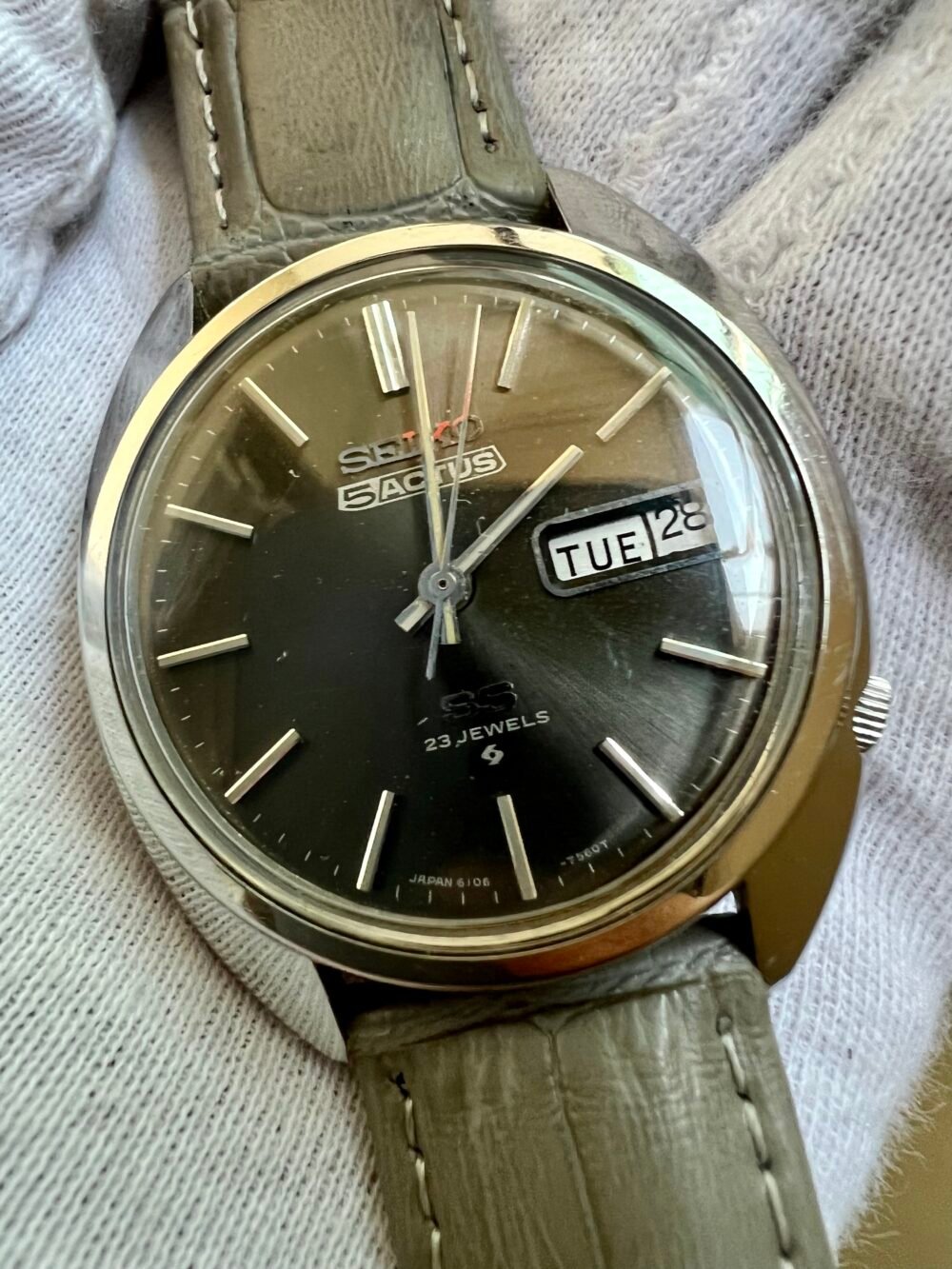 SEIKO 5 Actus Japan Vintage Grey – photo 4