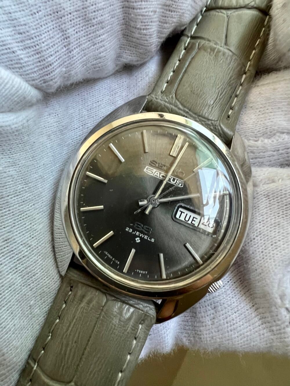 SEIKO 5 Actus Japan Vintage Grey – photo 3