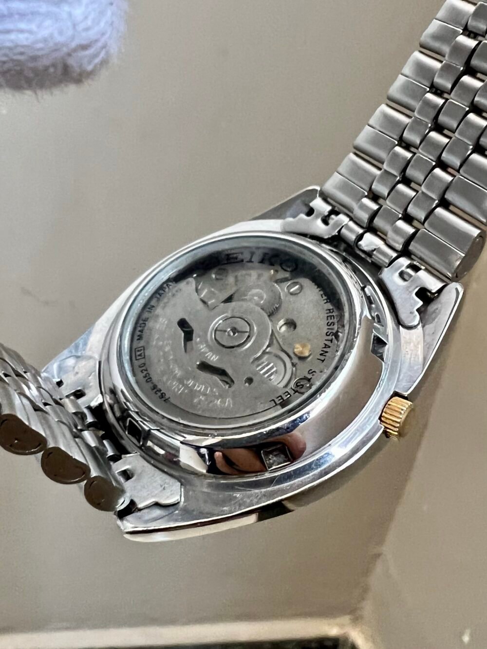 Seiko 5 Japan Dual Tone Dome Glass Fluted Bezel – photo 3
