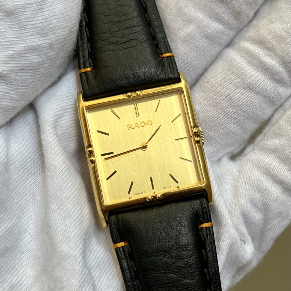 RADO Vintage Swiss Square 1.5gm Gold