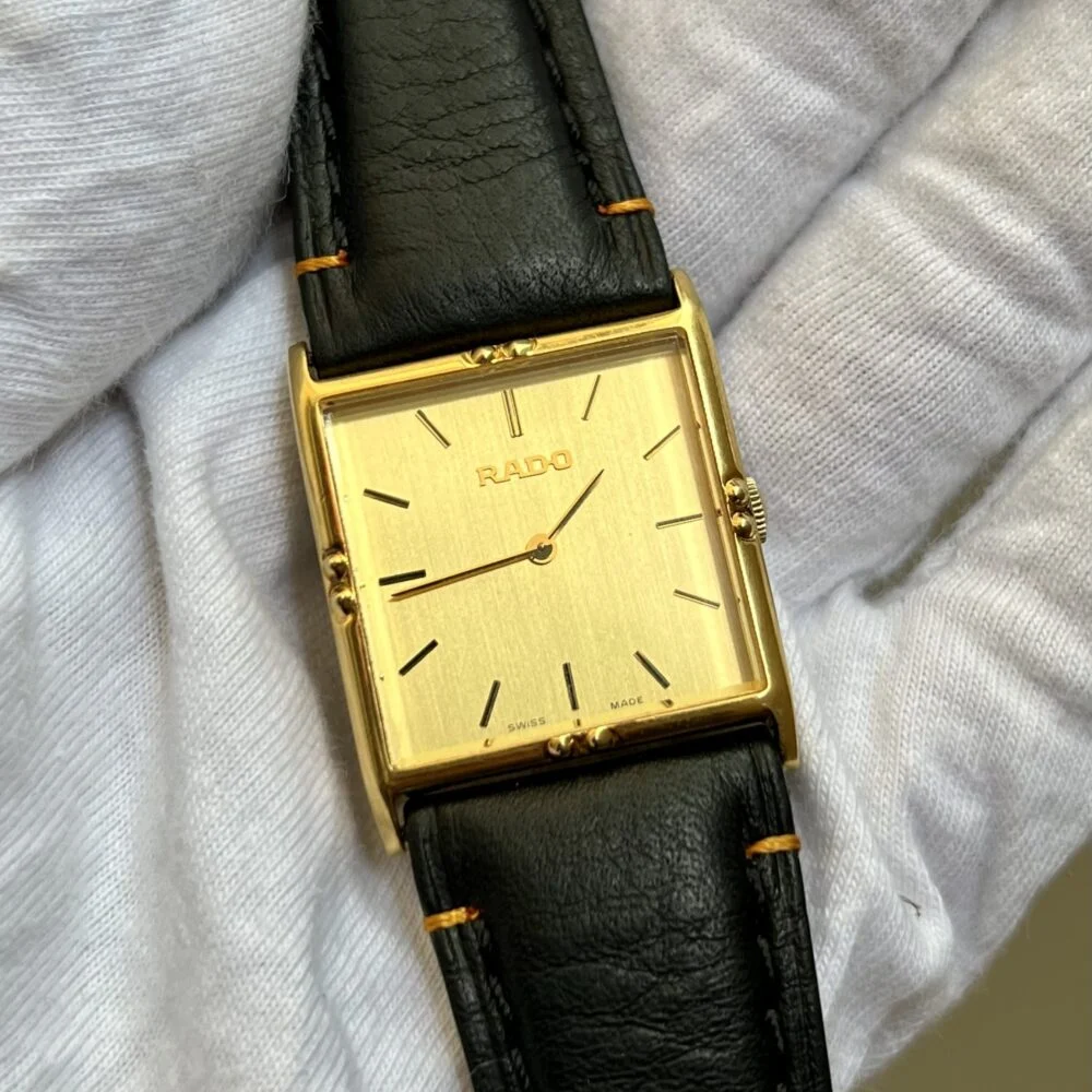 RADO Vintage Swiss Square 1.5gm Gold