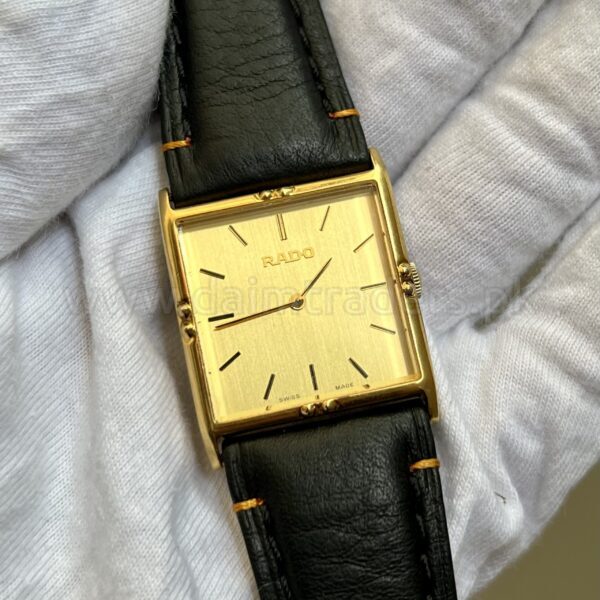 RADO Vintage Swiss Square 1.5gm Gold
