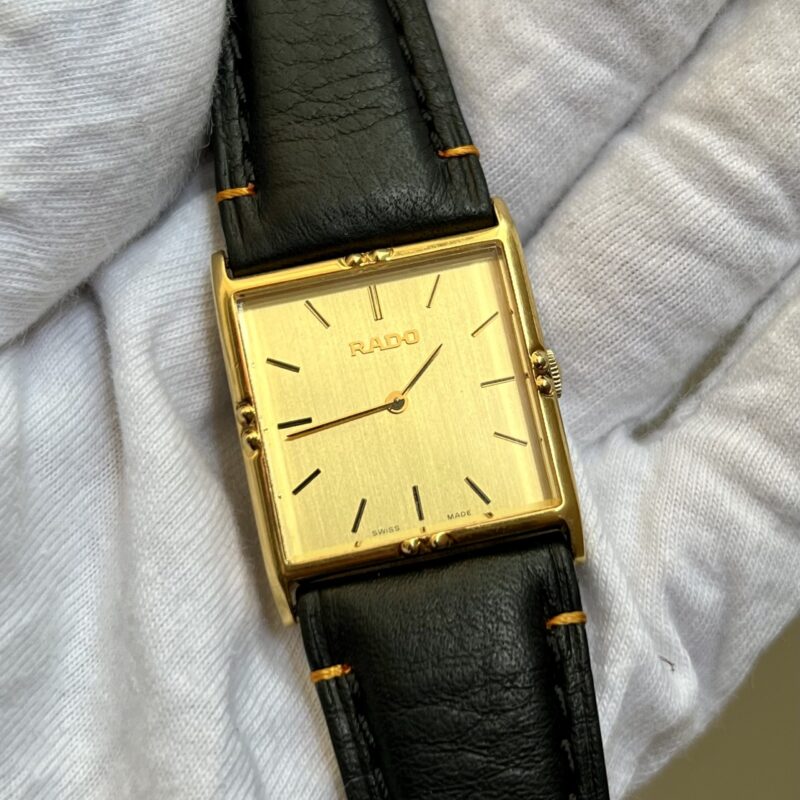 RADO Vintage Swiss Square 1.5gm Gold