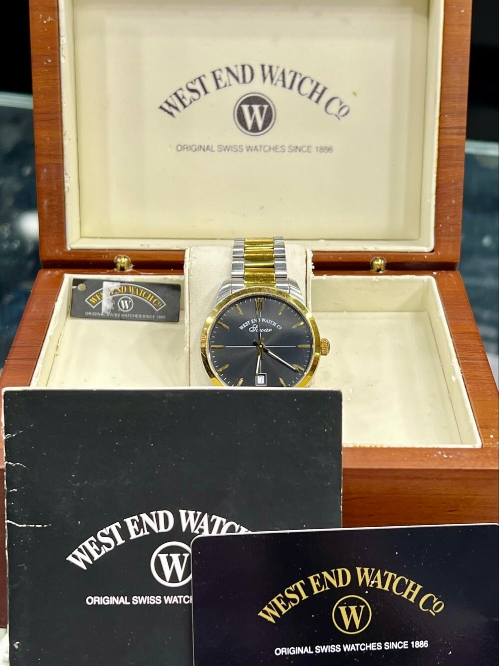 WEST END WATCH Co. Swiss Everbright Quartz 2 Tone – photo 4