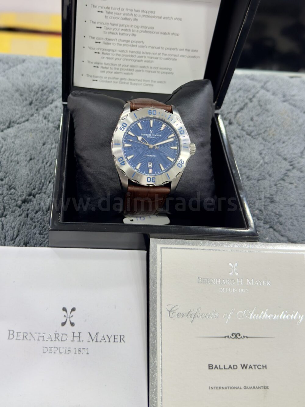 Christian Bernhard Bernhard H Mayer Ballad Limited Automatic Swiss Mens – photo 2