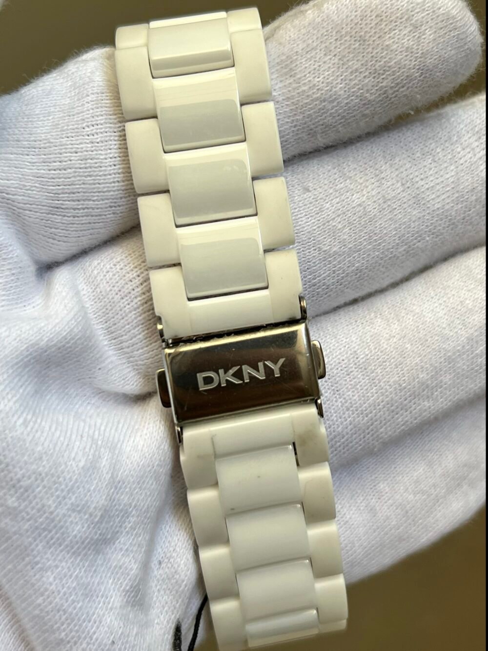 DKNY Ladies Ceramic Chronograph – photo 5