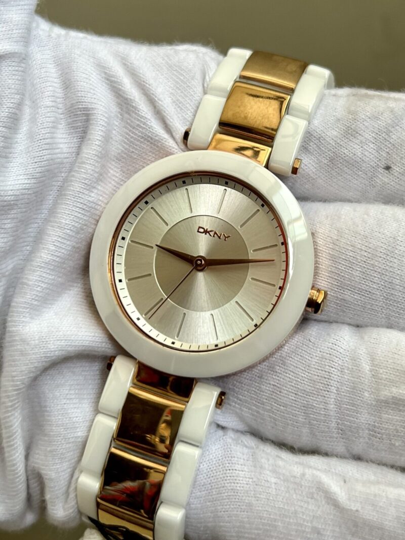 DKNY Ladies Ceramic watch - Image 3