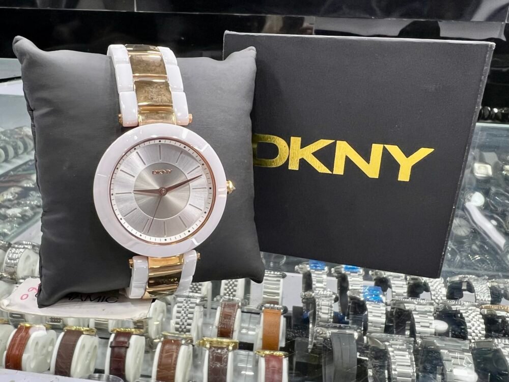 DKNY Ladies Ceramic Chronograph – photo 3