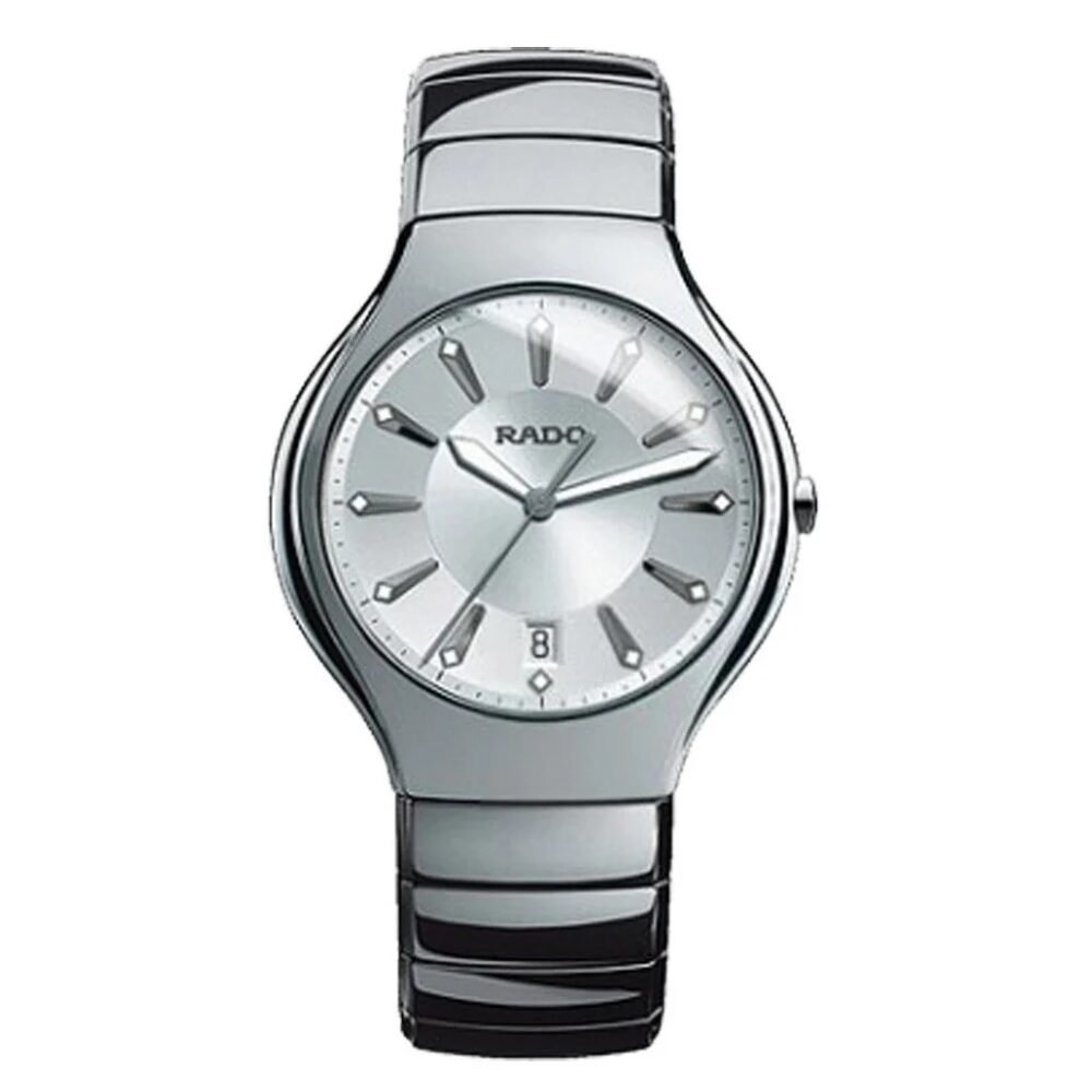 RADO True R27654102 Silver Dial Ceramic Quartz Swiss Mens
