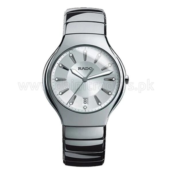 RADO True R27654102 Silver Dial Ceramic Quartz Swiss Mens