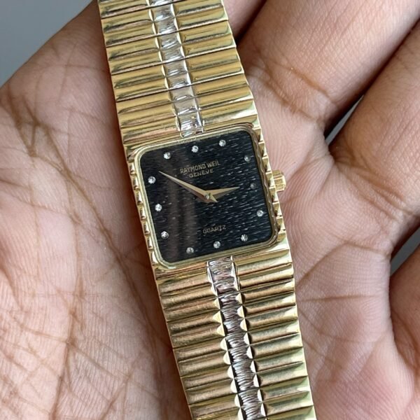 RAYMOND WEIL 2037 Gold Plated Quartz Swiss Ladies