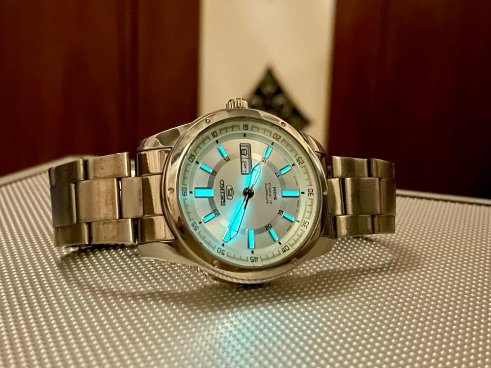 Seiko 5 Japan Silver Jumbo – photo 4