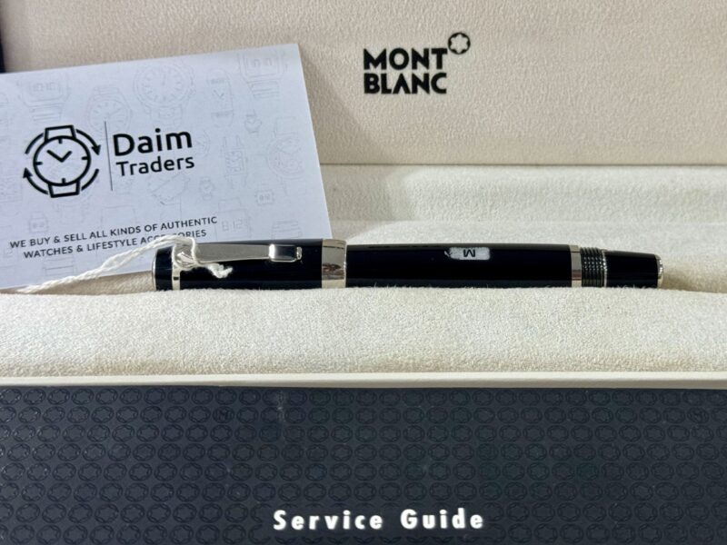MONTBLANC Boheme Noir 05049 Platinum Line Fountain Pen - Image 2