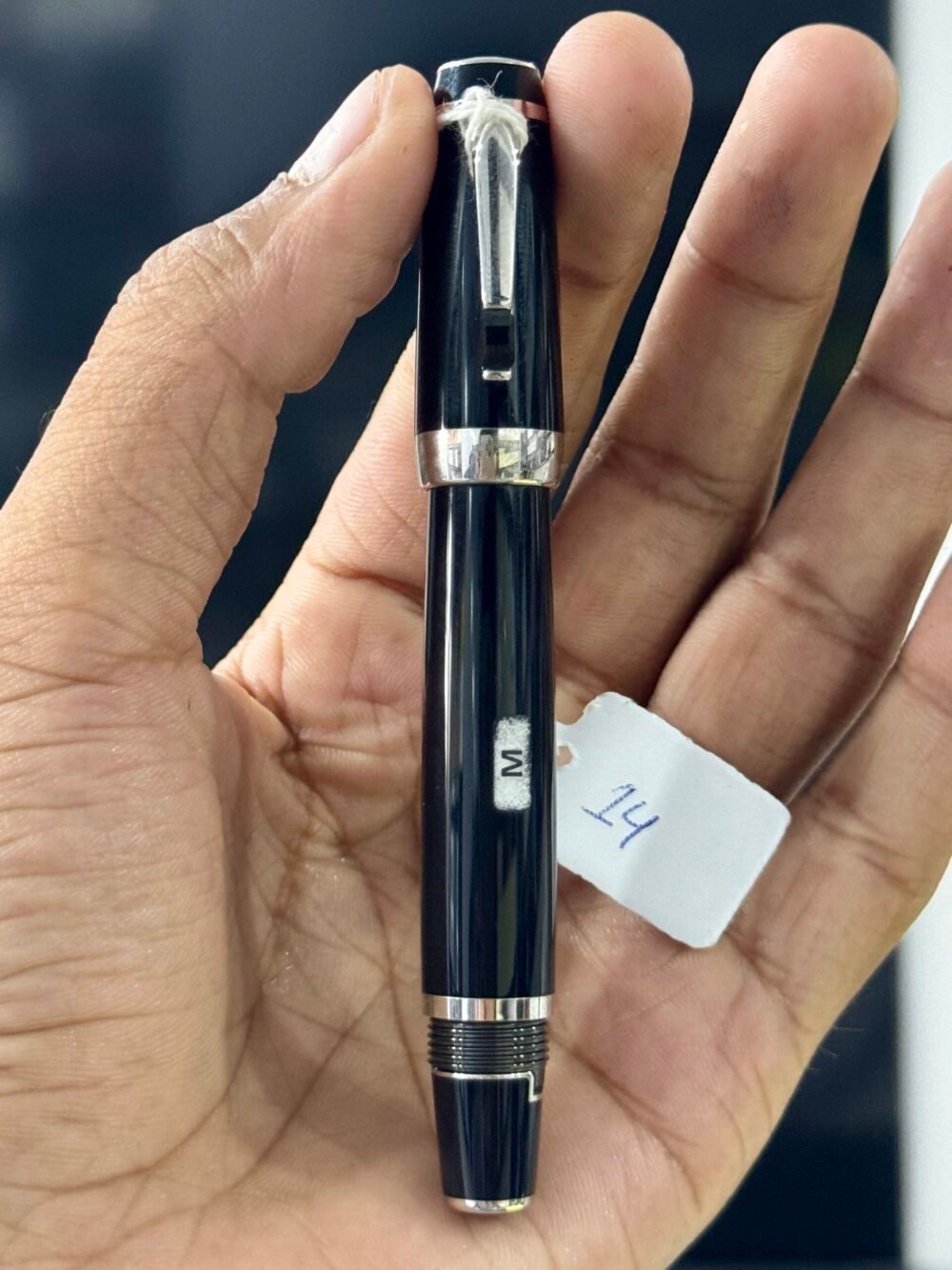 MONTBLANC Boheme Noir 05049 Platinum Line Fountain Pen – photo 4