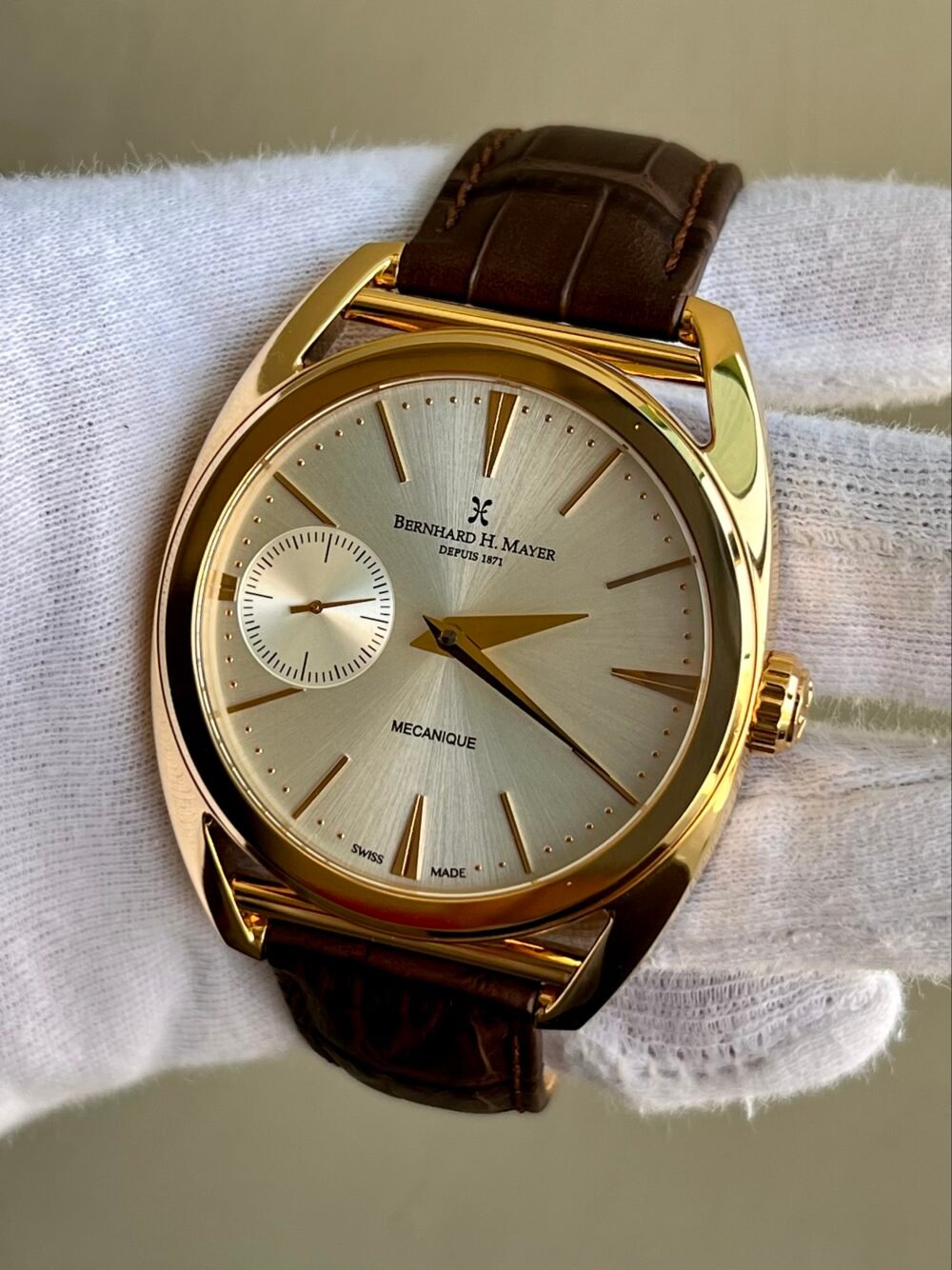BERNHARD H.MAYER Mecanique Swiss Gold PVD – photo 5