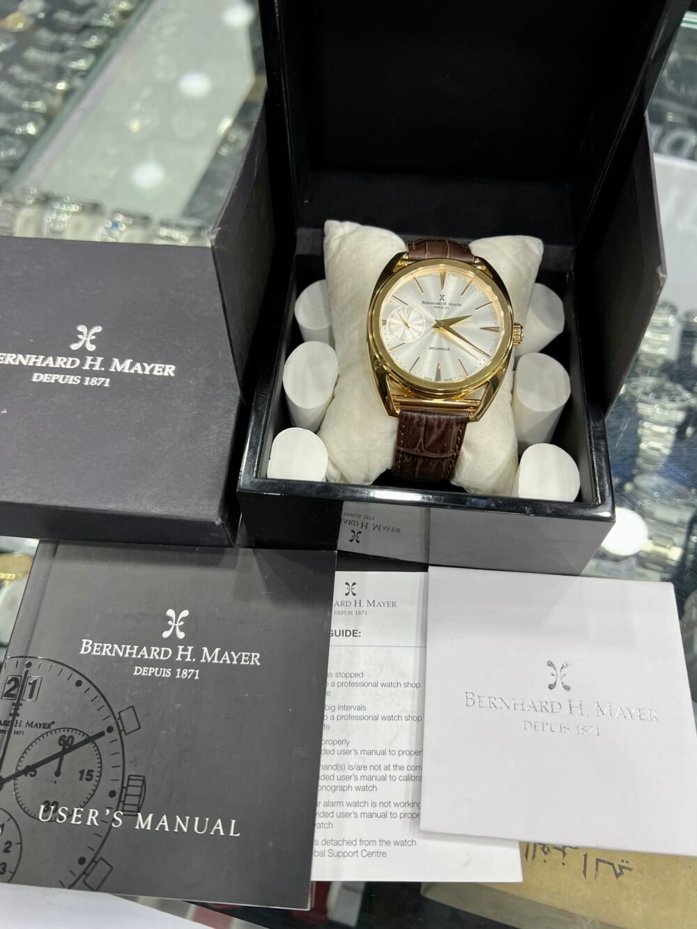 BERNHARD H.MAYER Mecanique Swiss Gold PVD – photo 3