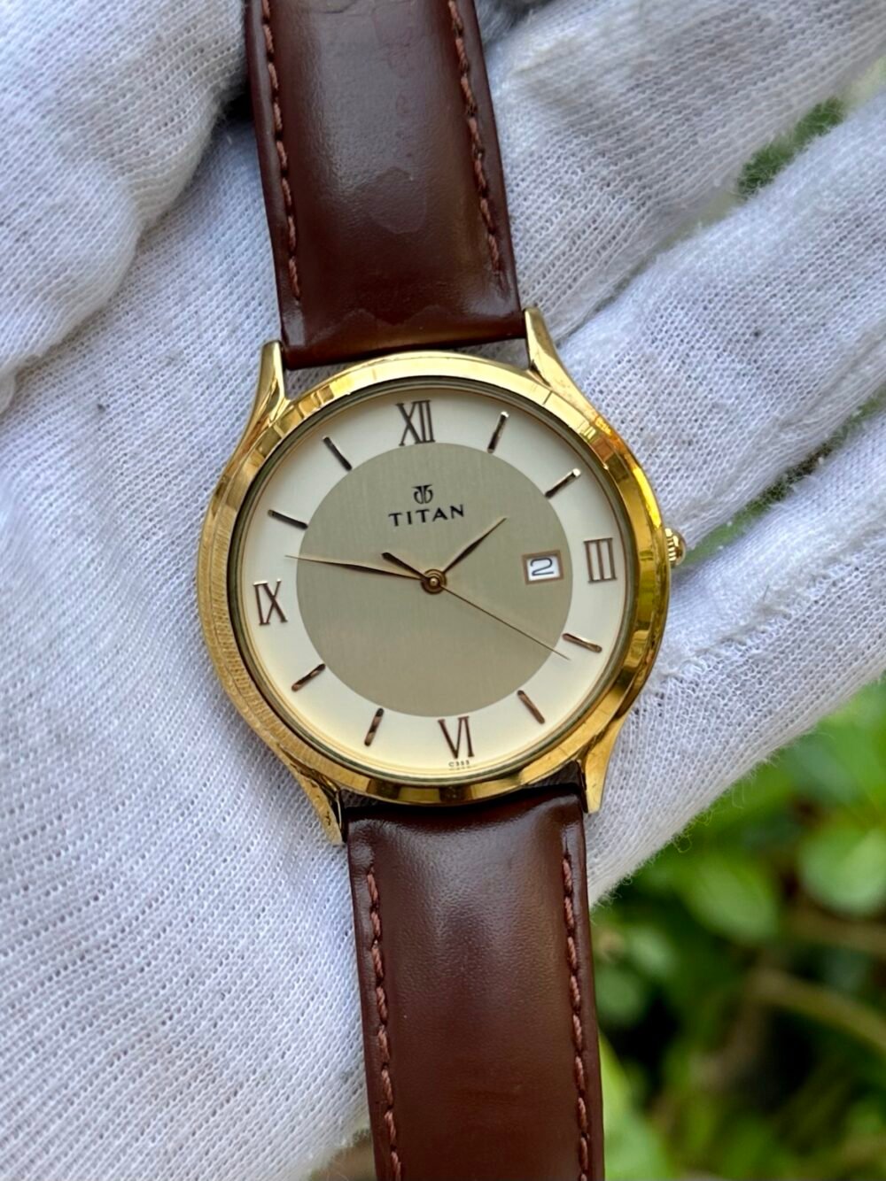TITAN Mens Watch Quartz
