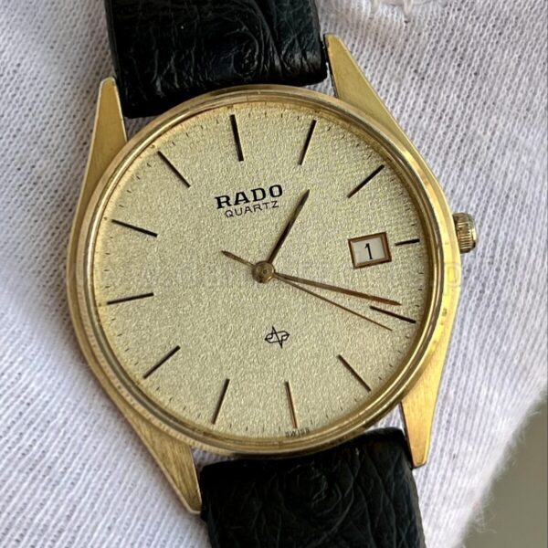RADO Quartz Swiss Vintage Slim Gold Plated