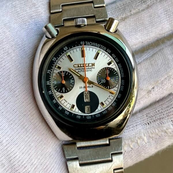 CITIZEN Bullhead Chronograph 67-9011 Automatic Japan Mens