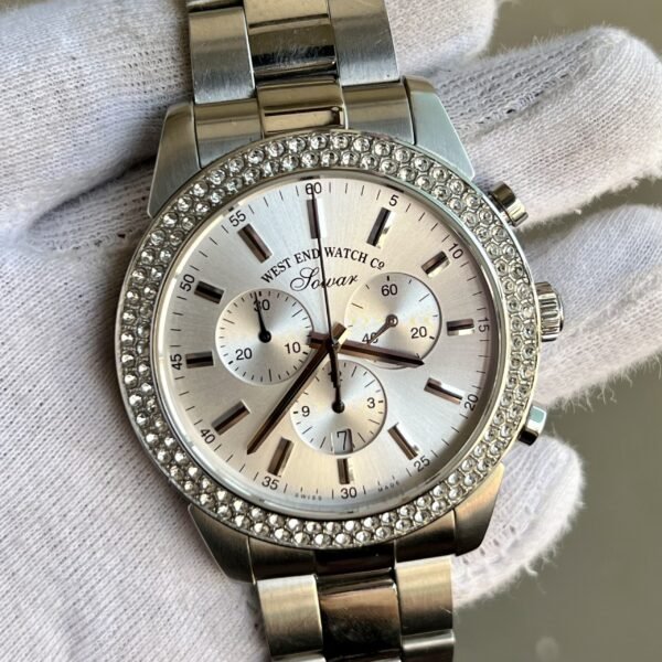 WEST END WATCH Co Swiss Gems Bezel