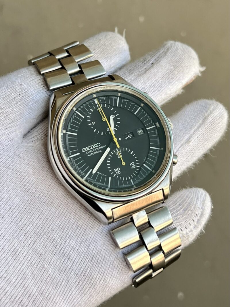 Seiko Japan Jumbo Vintage Auto Mechanical ⚙️ Chronograph - Image 5