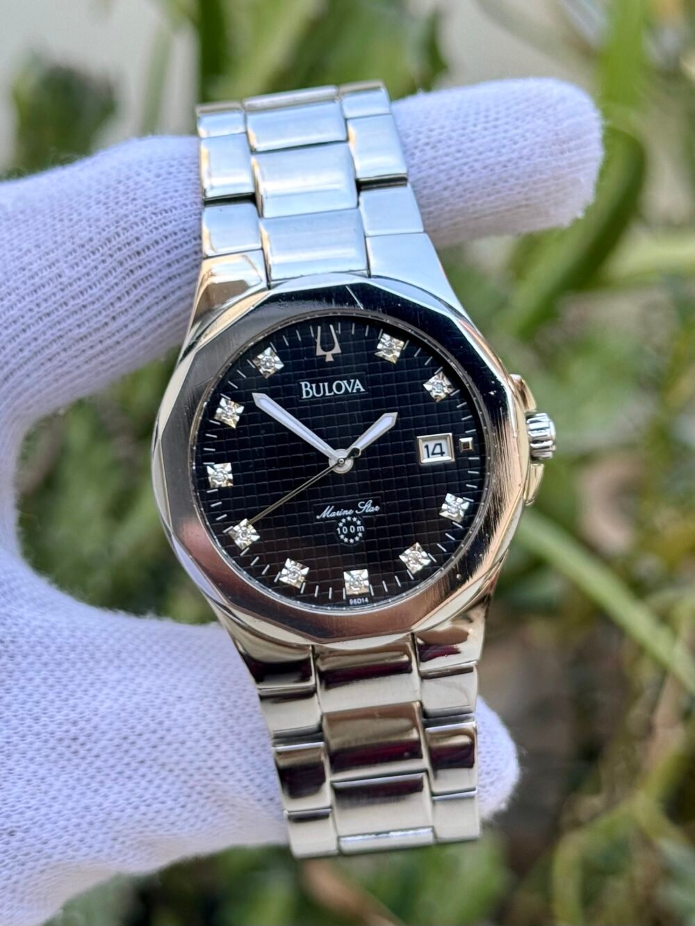 BULOVA Marine Star C876763 Diamond Mens