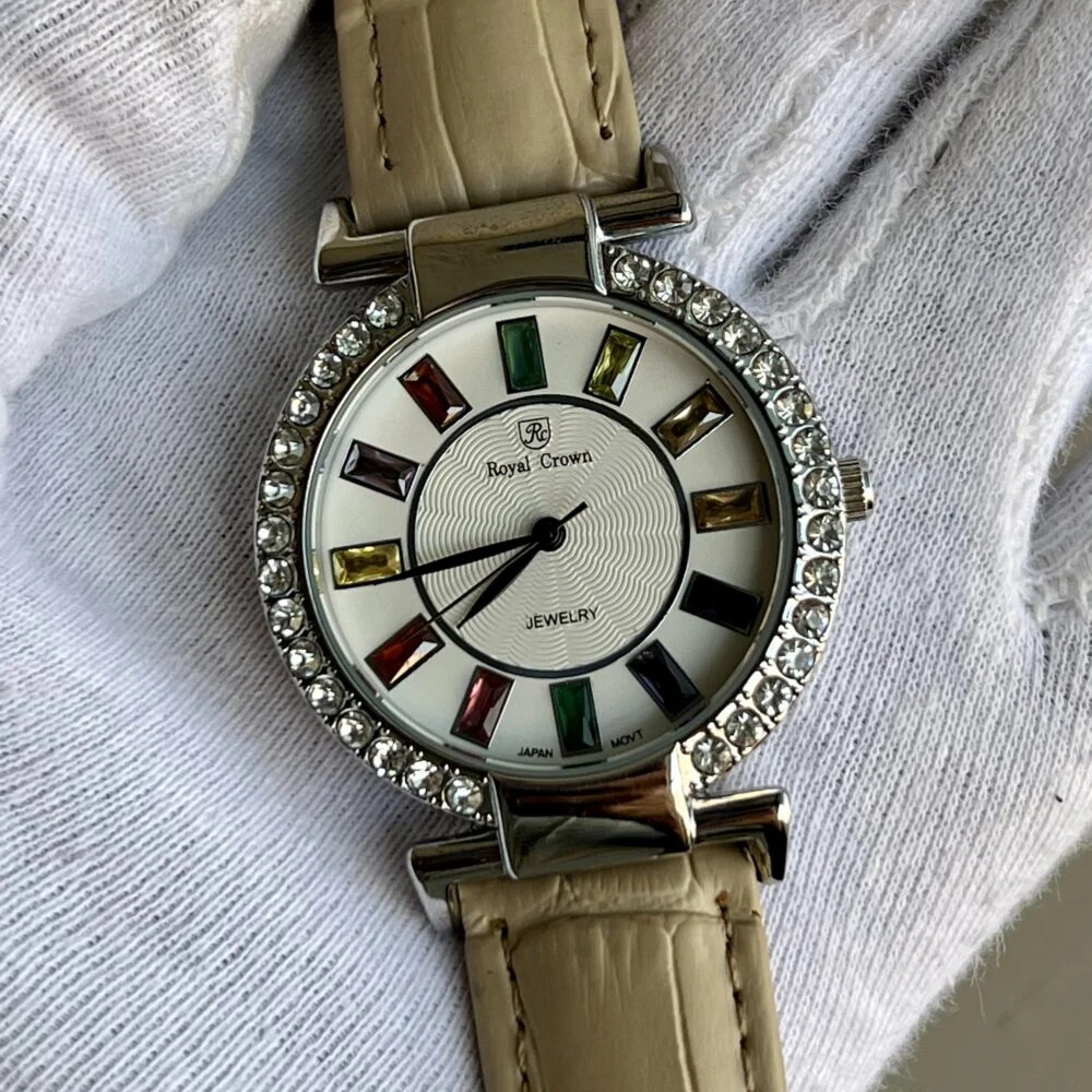 ROYAL CROWN Quartz Japan Ladies