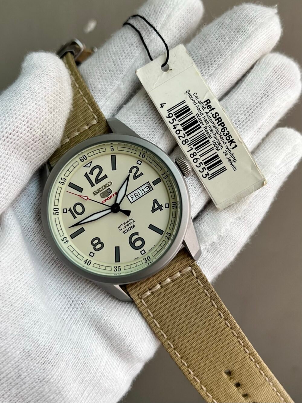 SEIKO 5 Sports Japan Euro Edition SRP635K1 – photo 4
