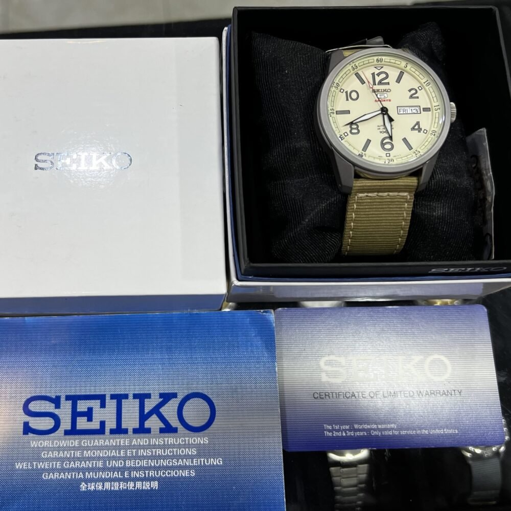 SEIKO 5 Sports Japan Euro Edition SRP635K1 – photo 2