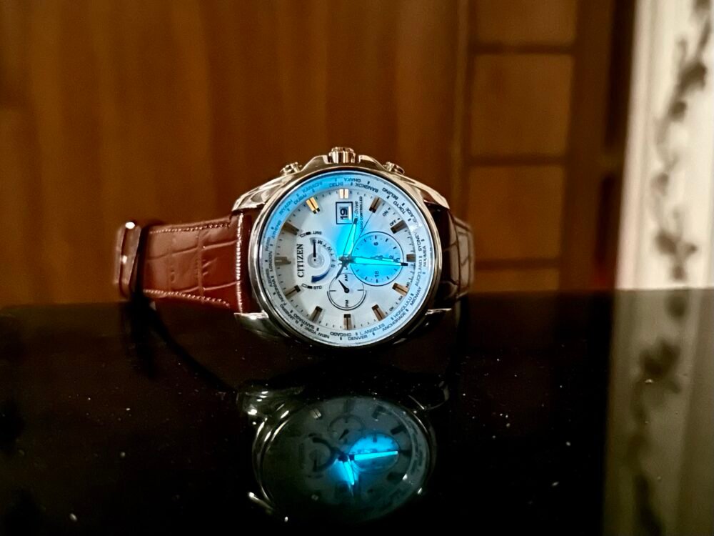 CITIZEN Eco-Drive Radio Controlled AT9034-54A Japan Mens – photo 5