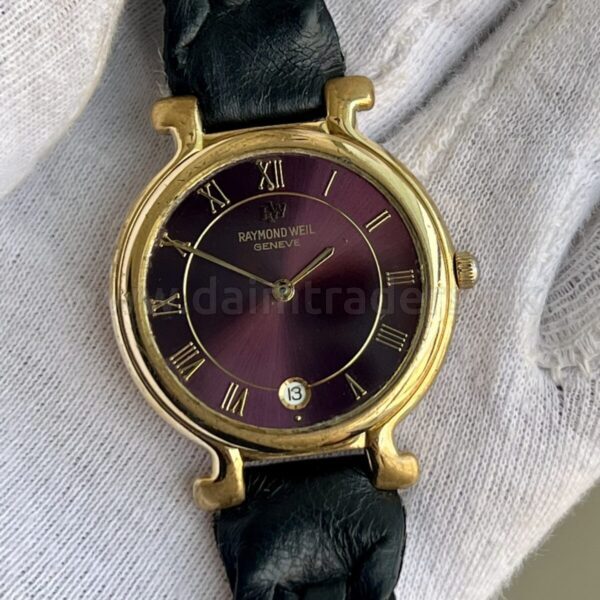 RAYMOND WEIL Traditional Unisex Swiss Quartz Purple 9136-2