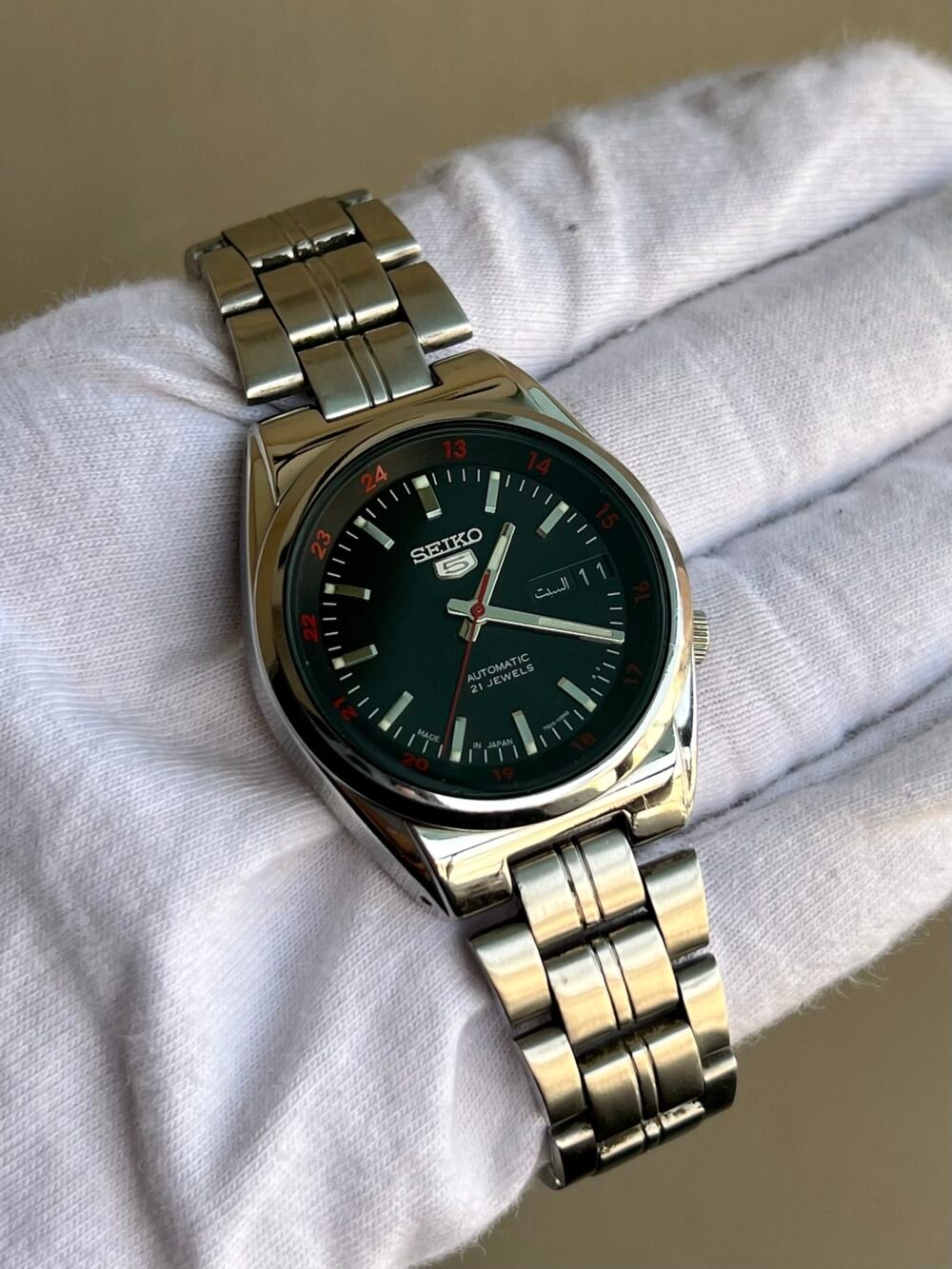 Seiko 5 Japan Automatic Black Dial – photo 5