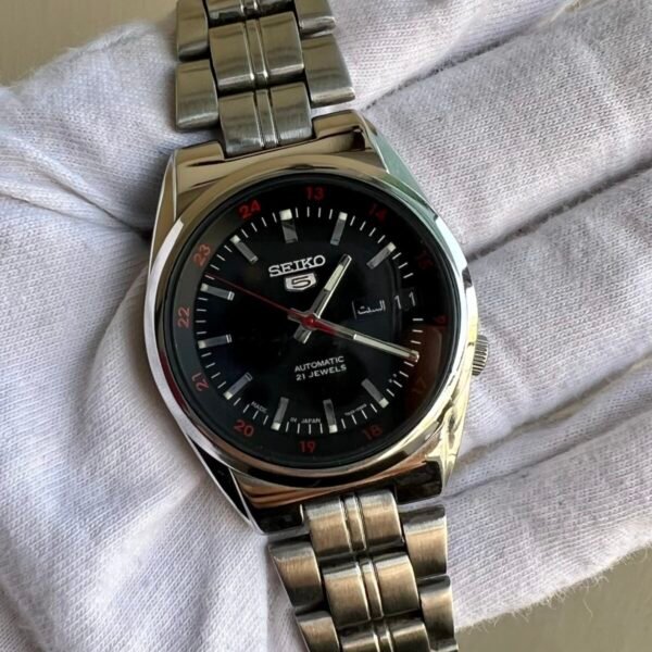 Seiko 5 Japan Automatic Black Dial