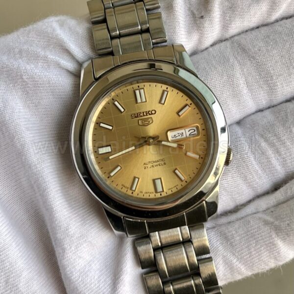 Seiko 5 Japan Automatic Golden
