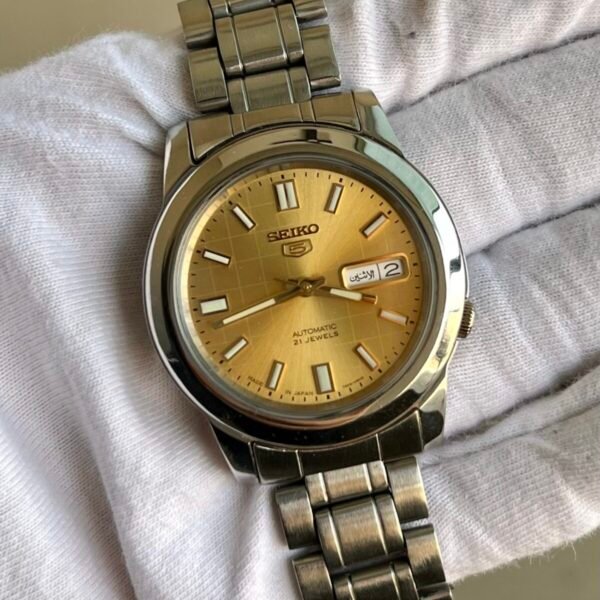 Seiko 5 Japan Automatic Golden