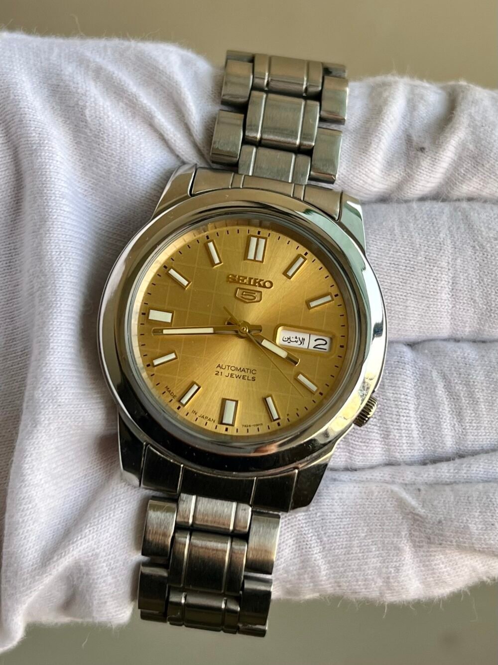 SEIKO 5 Japan Automatic Texture Dual Tone – photo 5