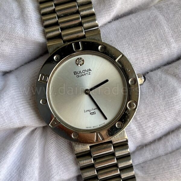 BULOVA LongChamp Diamsound Quartz Swiss Ladies