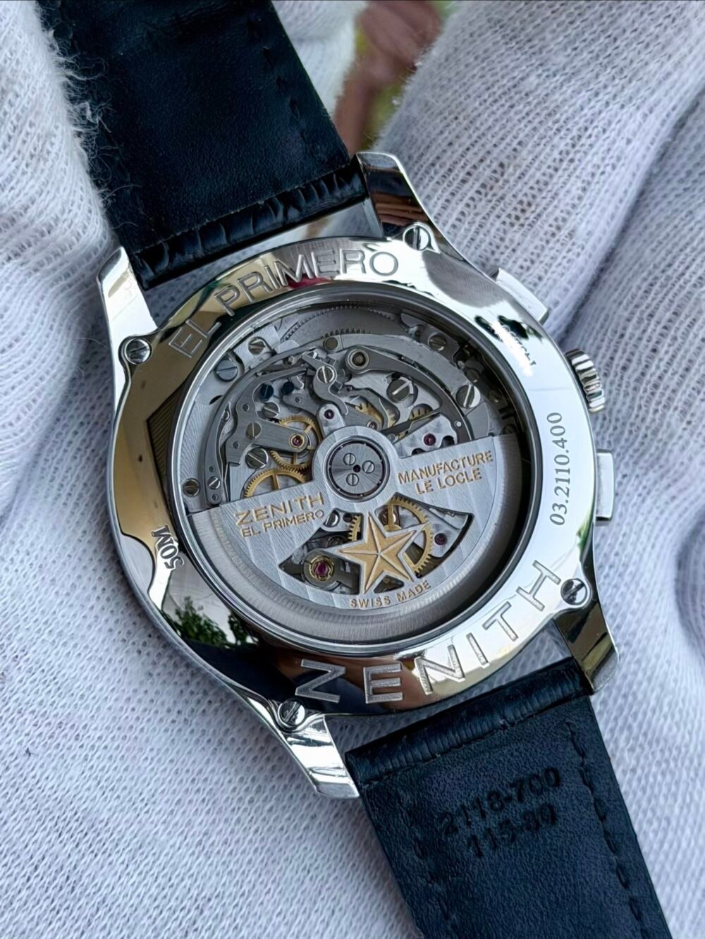 ZENITH Caption Chronograph Auto 03.2112.400 Swiss Mens – photo 4