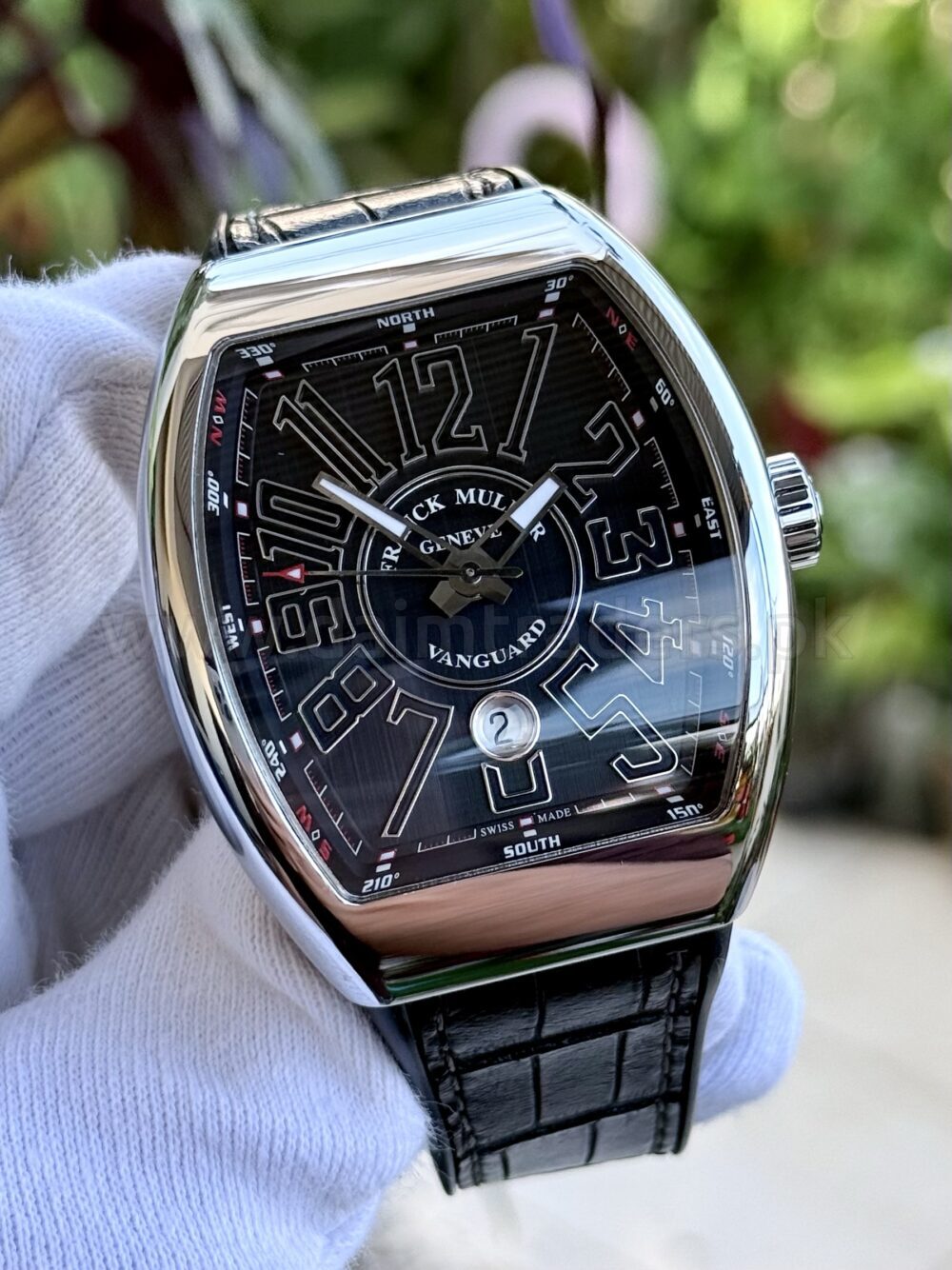 FRANCK MULLER Vanguard V45 SC DT Black Dial Automatic Swiss Mens