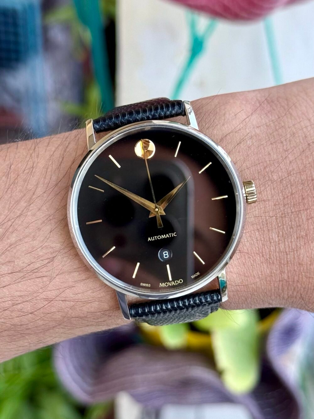 MOVADO Museum 0607303 Automatic Swiss Mens