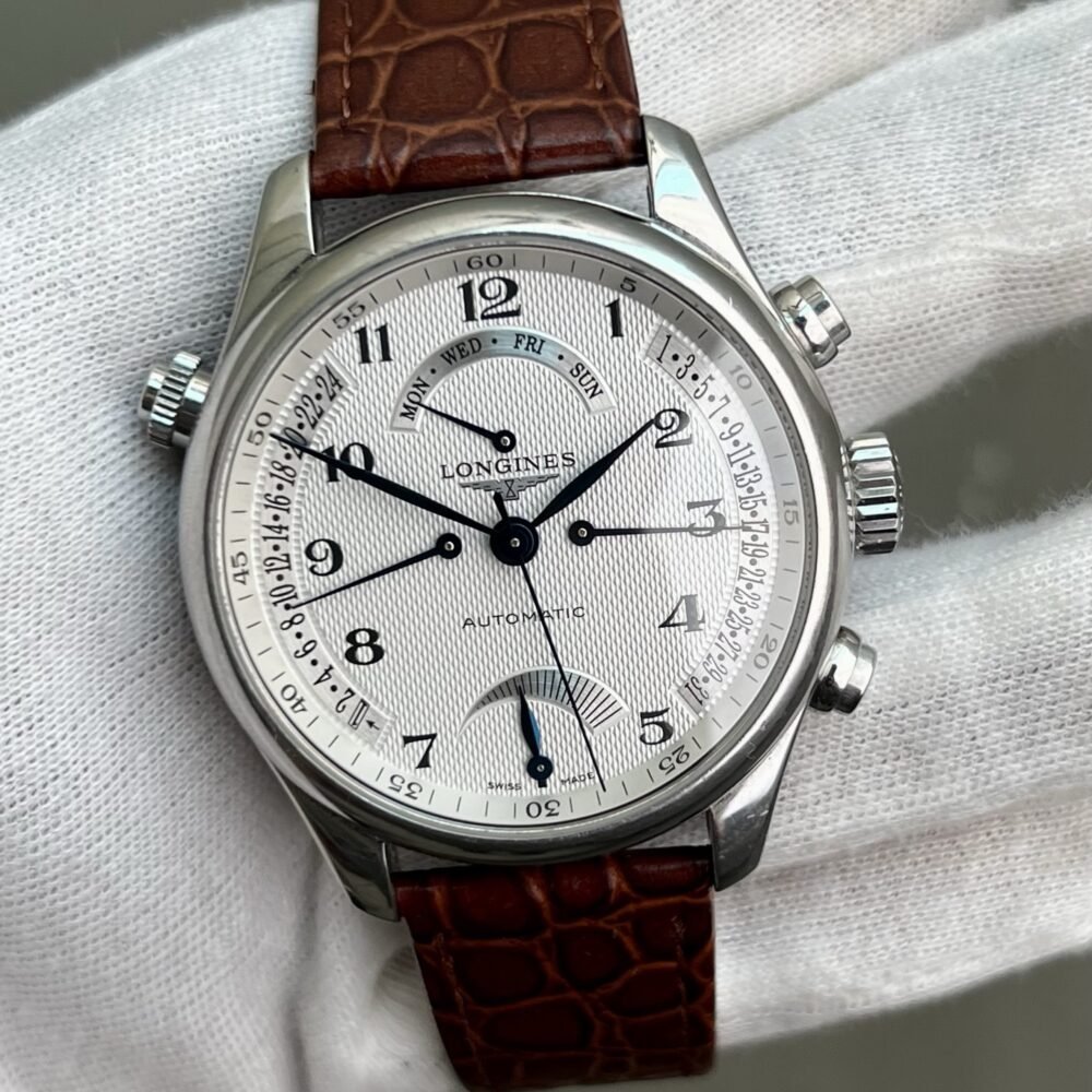 LONGINES Master Collection Retrograde Seconds L2.715.4.78.3 Automatic Swiss Mens
