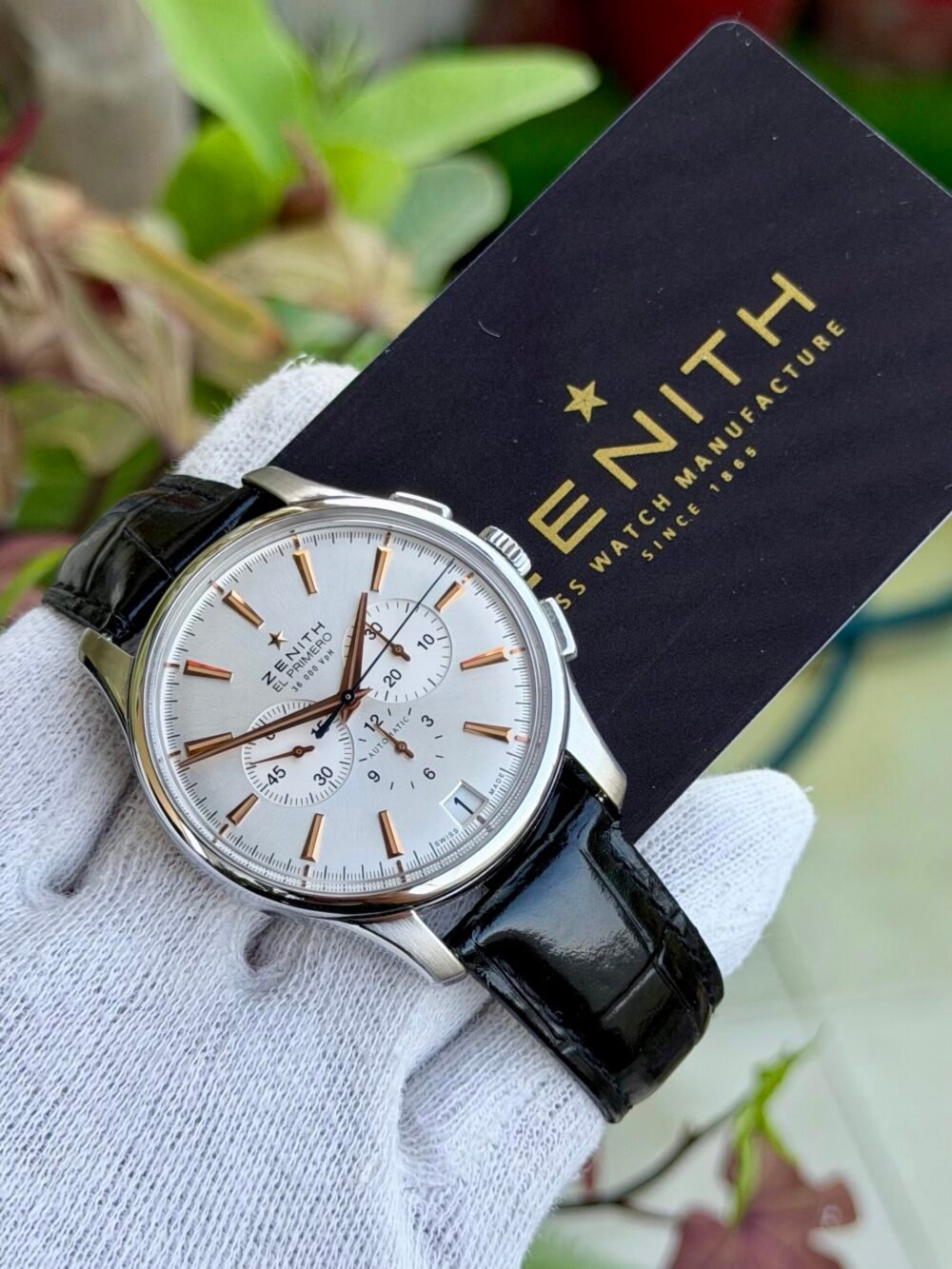 ZENITH Caption Chronograph Auto 03.2112.400 Swiss Mens – photo 3
