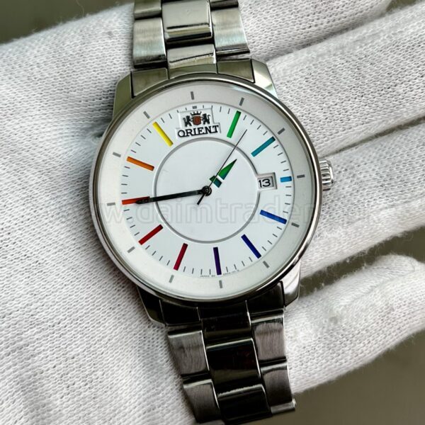 ORIENT Rainbow White Dial Steel 40mm Automatic Japan Mens