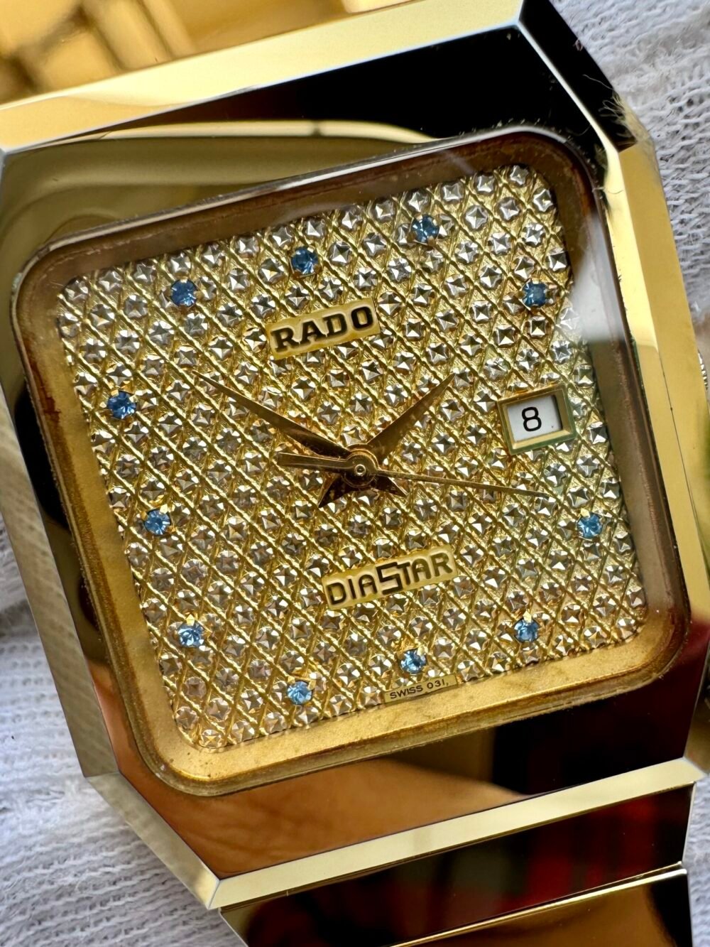 RADO DiaStar Neelam Chips Dial Mens Quartz – photo 4