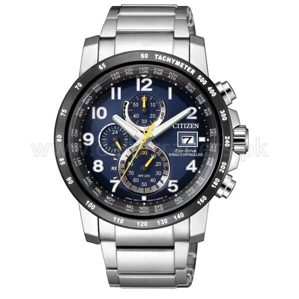 CITIZEN Radio Controlled EcoDrive AT8124-91L Mens Japan