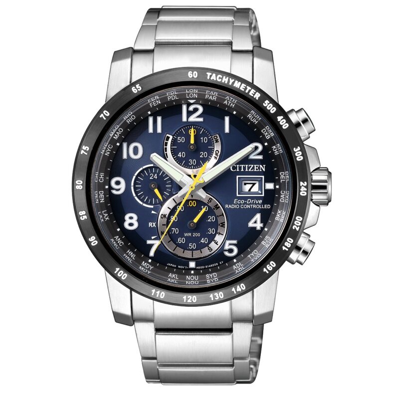 CITIZEN Radio Controlled EcoDrive AT8124-91L Mens Japan
