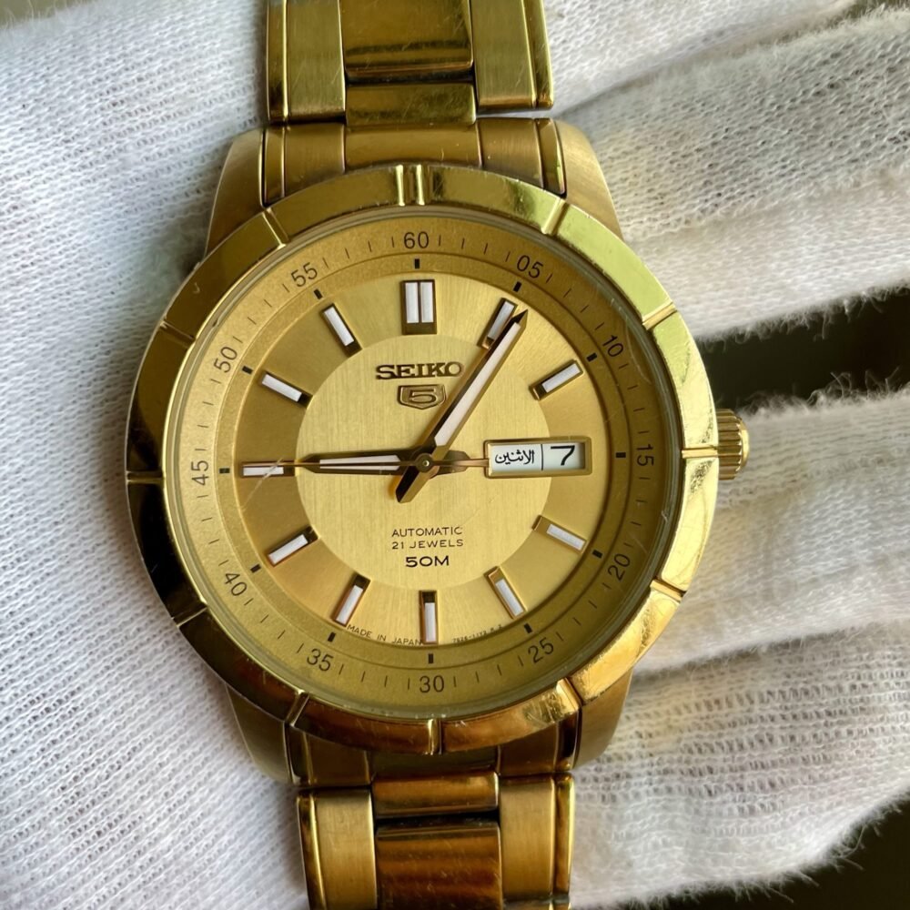 Seiko 5 Japan Golden Jumbo