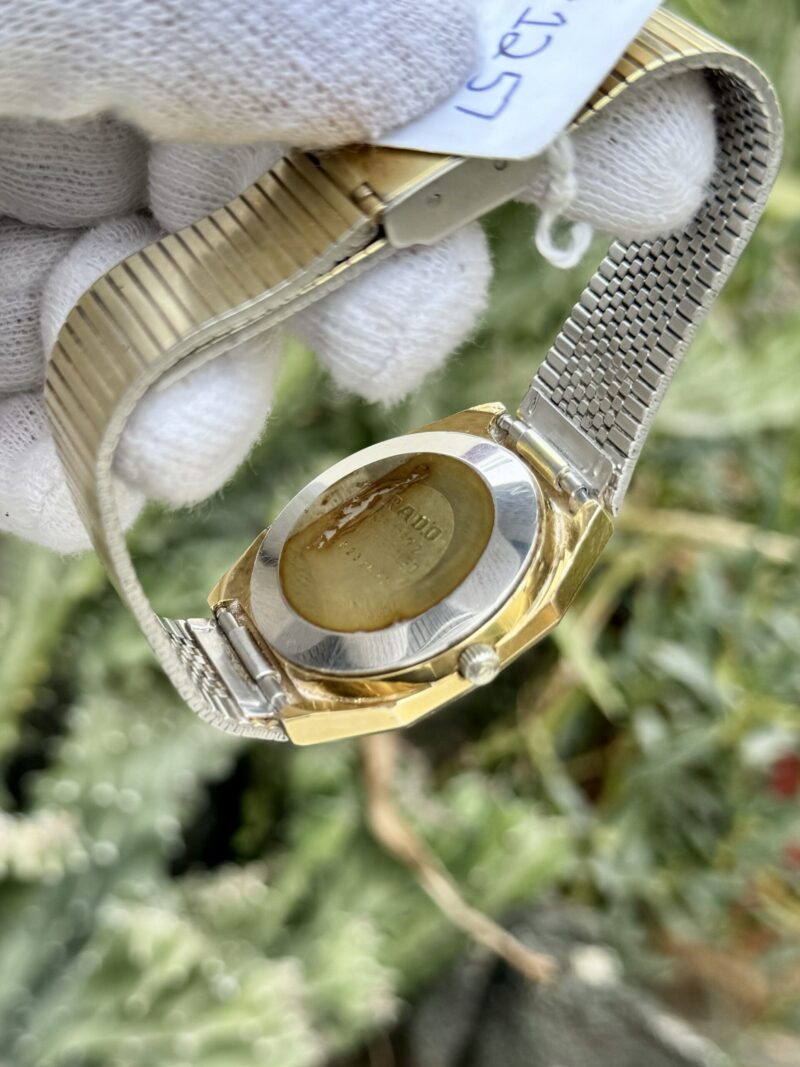 RADO Voyager Gold Plated Diamond Dial Swiss - Image 4